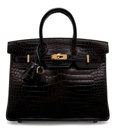 hermes birkin 25 black and gold|hermes birkin 25 crocodile.